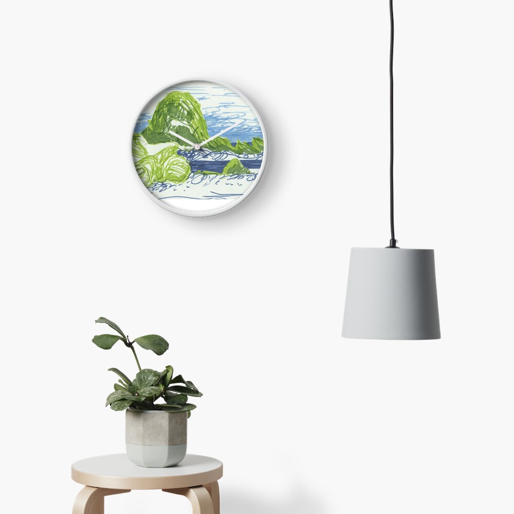 Item preview, Clock designed and sold by laviniamorozan.