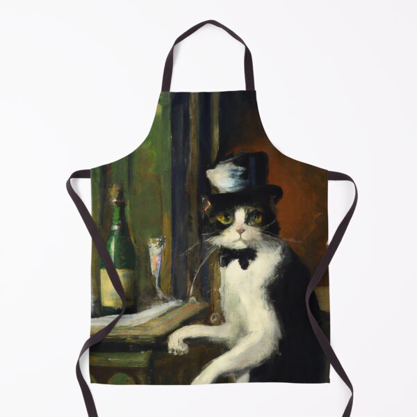Item preview, Toulouse the Cat, at a social gathering (Romanticism) designed and sold by thecatandkettle.