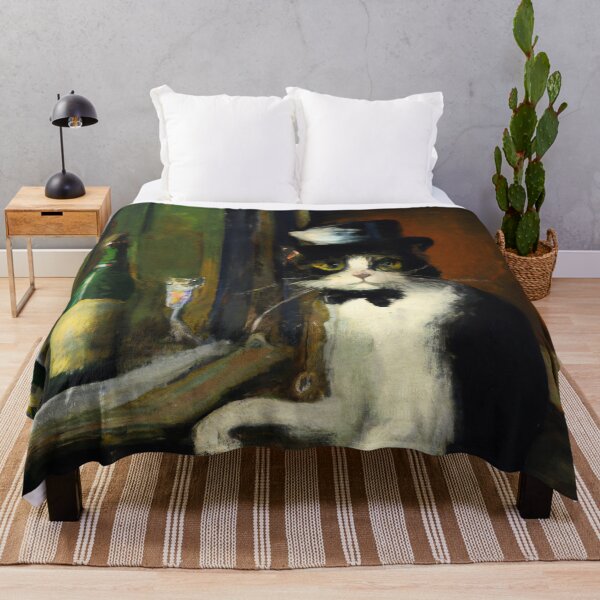 Item preview, Toulouse the Cat, at a social gathering (Romanticism) designed and sold by thecatandkettle.