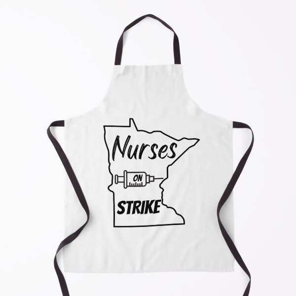 Item preview, Nurses on Strike Minnesota State Outline T-shirt designed and sold by Nerdygirlteez.