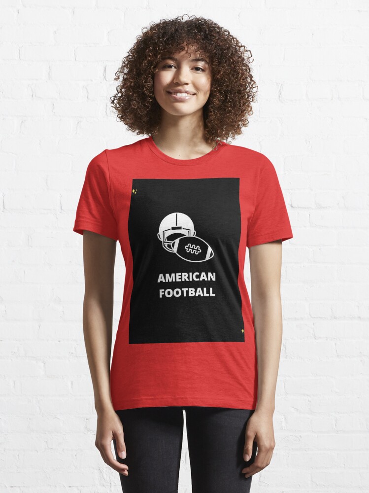 MerchMadness Love Football | American Football Lovers T-Shirt Gift Wall and Art Print