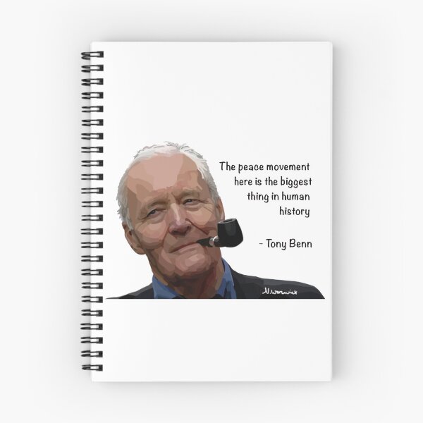 Item preview, Tony Benn - The peace movement here is the biggest thing in human history. designed and sold by Scat the cat.
