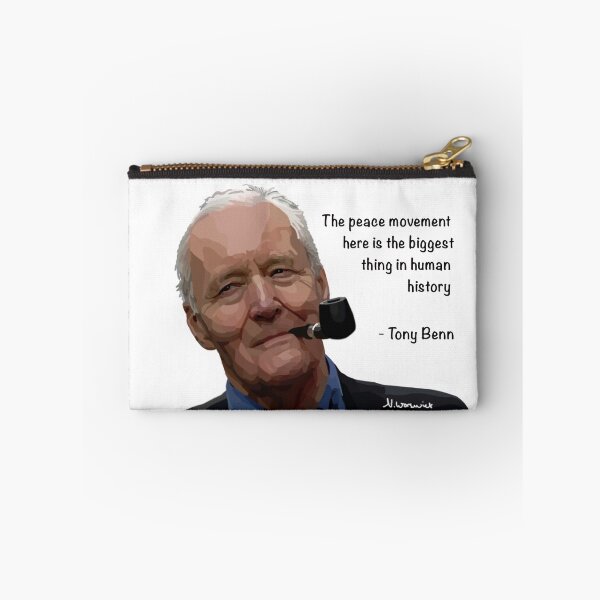 Item preview, Tony Benn - The peace movement here is the biggest thing in human history. designed and sold by Scat the cat.
