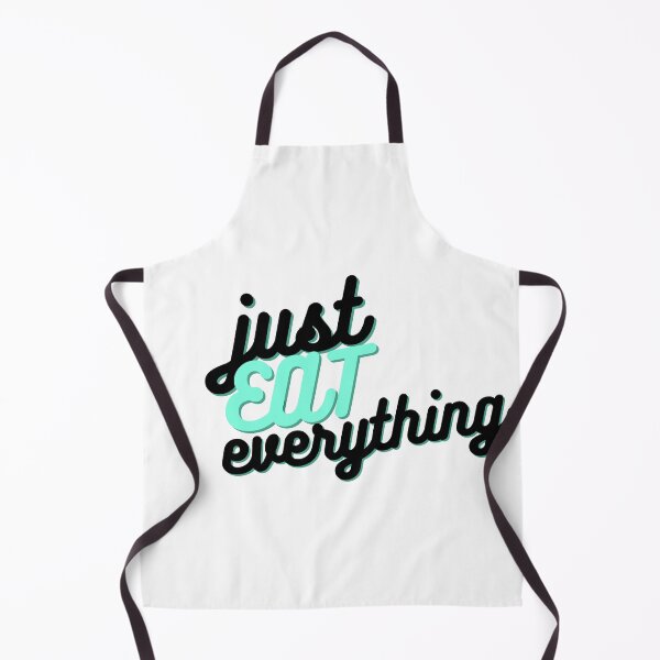 Item preview, "Indulge Your Inner Foodie: JUST EAT EVERYTHING" - An Image to Celebrate Your Love of Delicious Cuisine. designed and sold by chatzous.