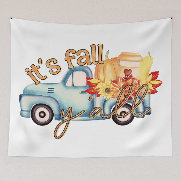 Item preview, it's fall y'all designed and sold by Jessi-Sketches.
