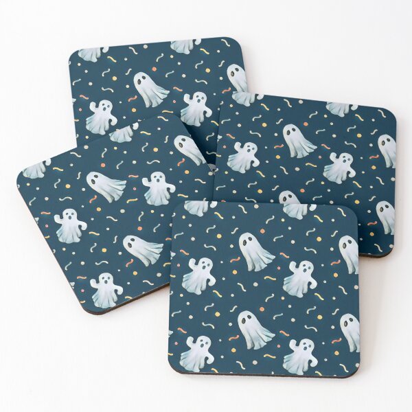 Item preview, Halloween Ghost Pattern designed and sold by Boomroom.