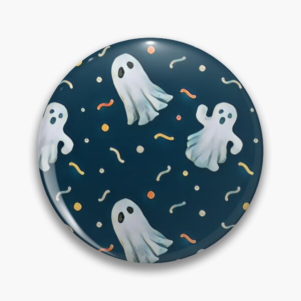Item preview, Halloween Ghost Pattern designed and sold by Boomroom.