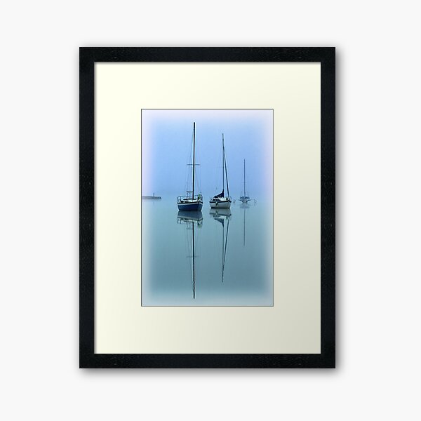 Item preview, Yachts in blue. designed and sold by DaveBassett.