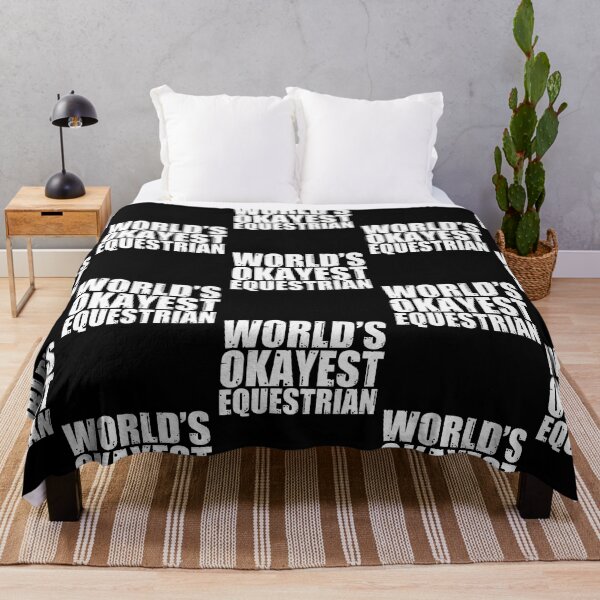 Item preview, Equestrian World's Okayest Funny designed and sold by Kevins16.