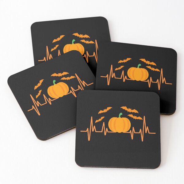 Item preview, PUMPKIN HEARTBEAT HALLOWEEN designed and sold by ZhacoysDesignz.
