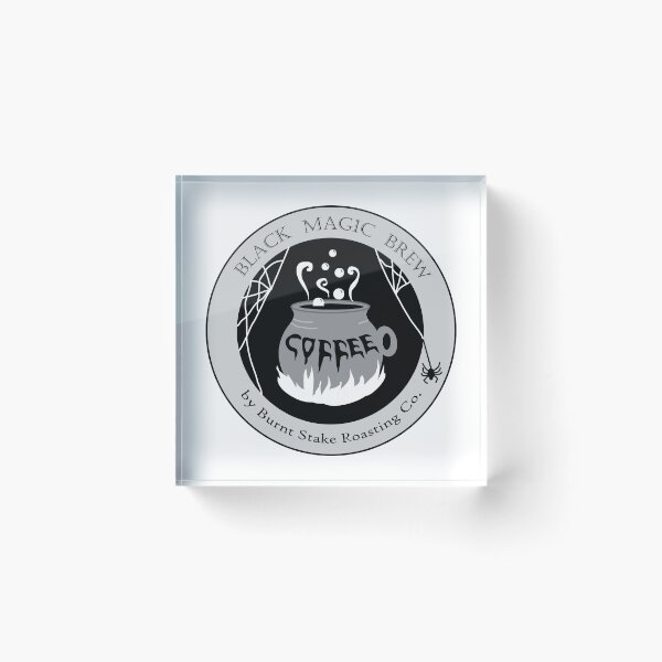 Item preview, Black Magic Brew Coffee Grey Version designed and sold by CoffeeberryArt.