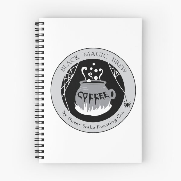Item preview, Black Magic Brew Coffee Grey Version designed and sold by CoffeeberryArt.