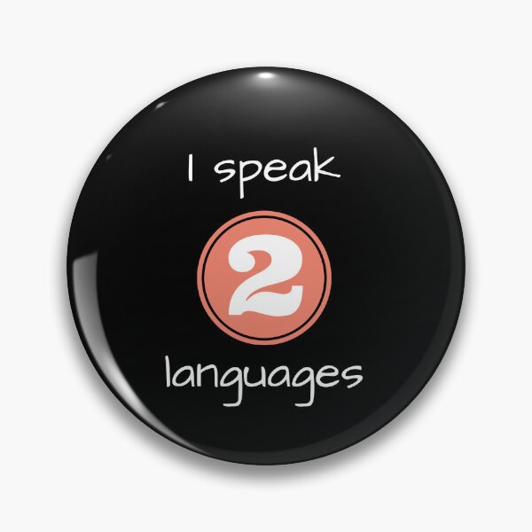 Item preview, I speak 2 languages designed and sold by creative4house.