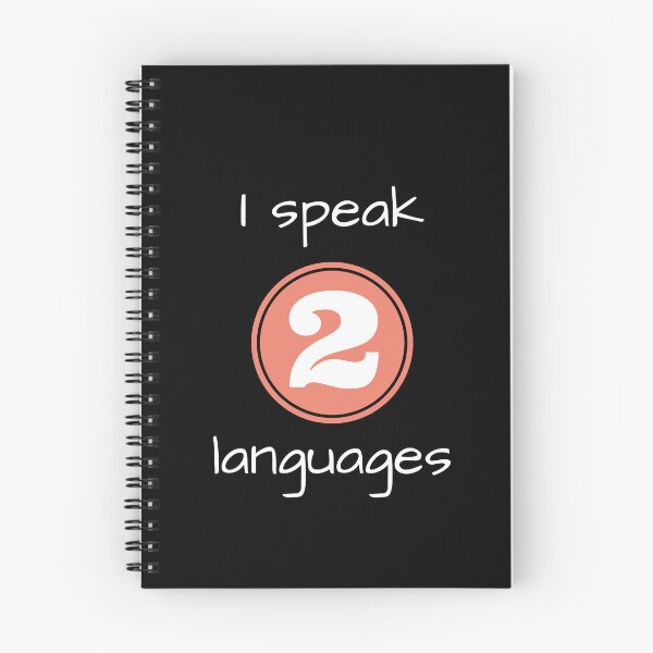 Item preview, I speak 2 languages designed and sold by creative4house.
