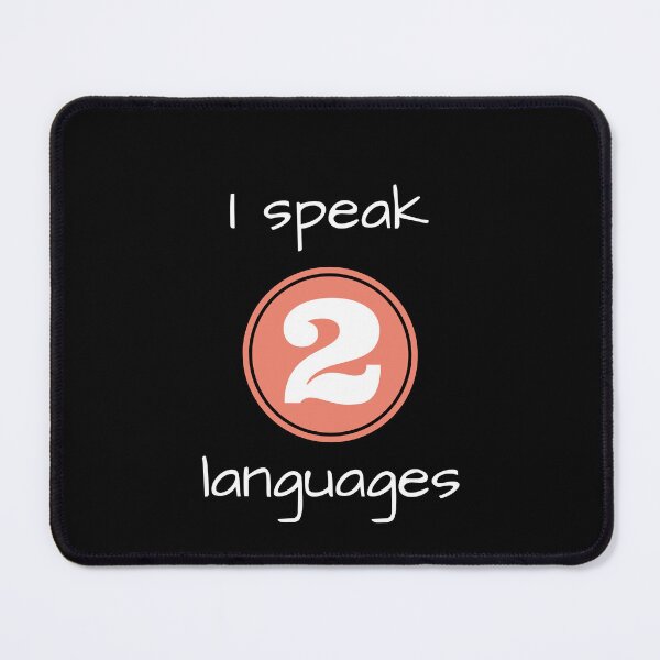 Item preview, I speak 2 languages designed and sold by creative4house.