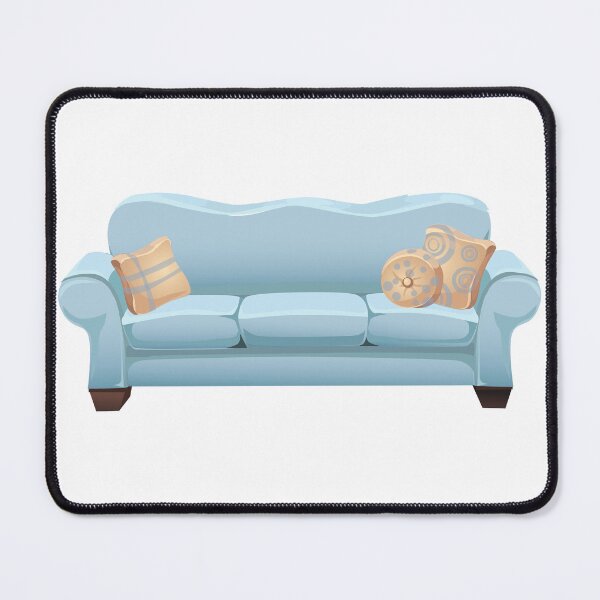 Item preview, Blue sofa designed and sold by hrcdesign.
