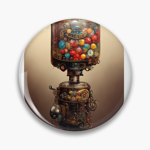 Item preview, gumball machine steampunk style  designed and sold by chuckgaudette.