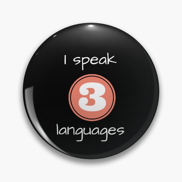 Item preview, I speak 3 languages designed and sold by creative4house.