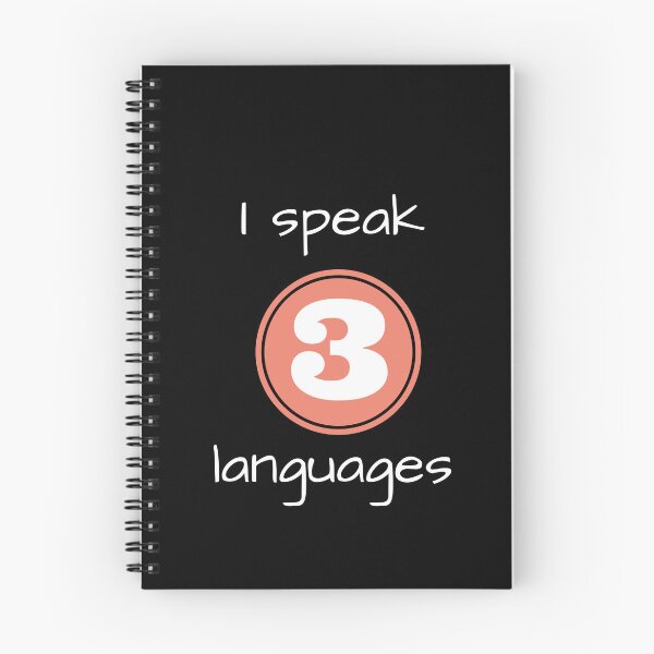 Item preview, I speak 3 languages designed and sold by creative4house.