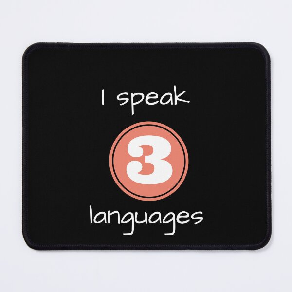 Item preview, I speak 3 languages designed and sold by creative4house.