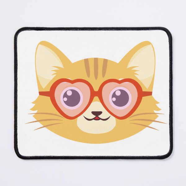 Item preview, Funny cat Face With Funky Glasses designed and sold by micarto.