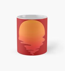 Taza clásica El sol gotea lejos