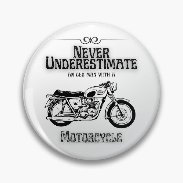 Item preview, Never Underestimate An Old Man With A Motorcycle / Motorcycle / Motocycler /Old Man designed and sold by Alexa5454.
