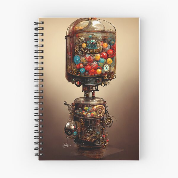 Item preview, gumball machine steampunk style  designed and sold by chuckgaudette.