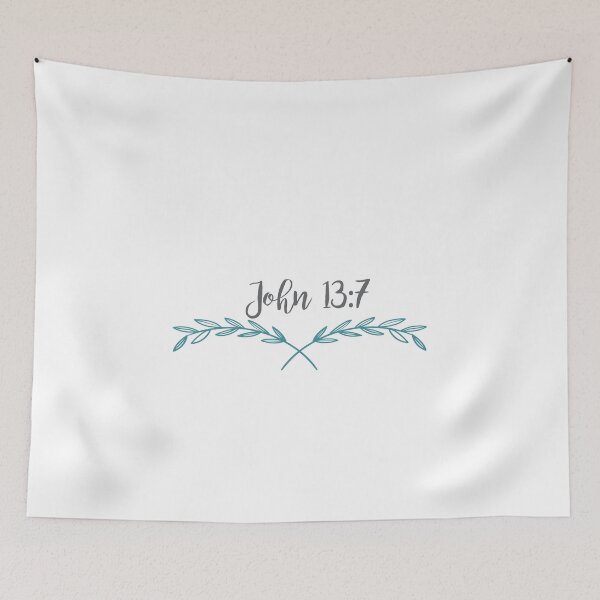 Item preview, John 13:7 Bible Verse designed and sold by serendipitous08.