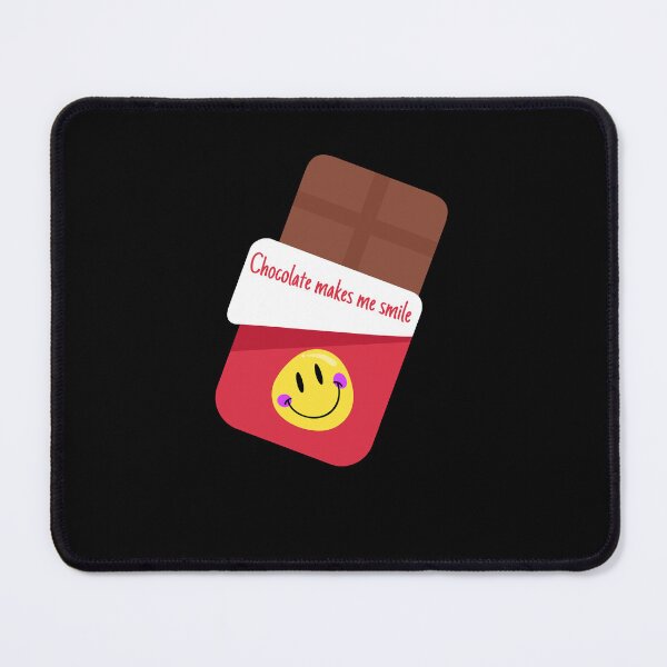 Item preview, Chocolate makes me smile designed and sold by creative4house.