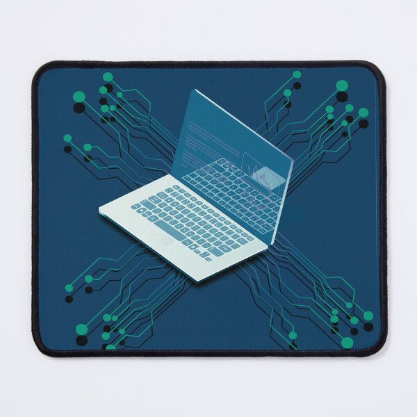 Item preview, Notebook Isometric Vector Desktop with Open Laptop designed and sold by JeLoTall.