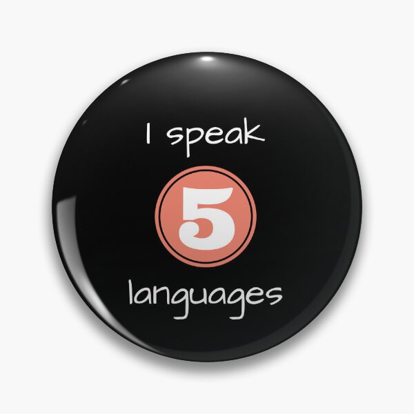 Item preview, I speak 5 languages designed and sold by creative4house.