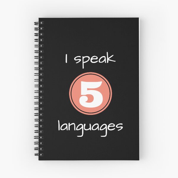 Item preview, I speak 5 languages designed and sold by creative4house.