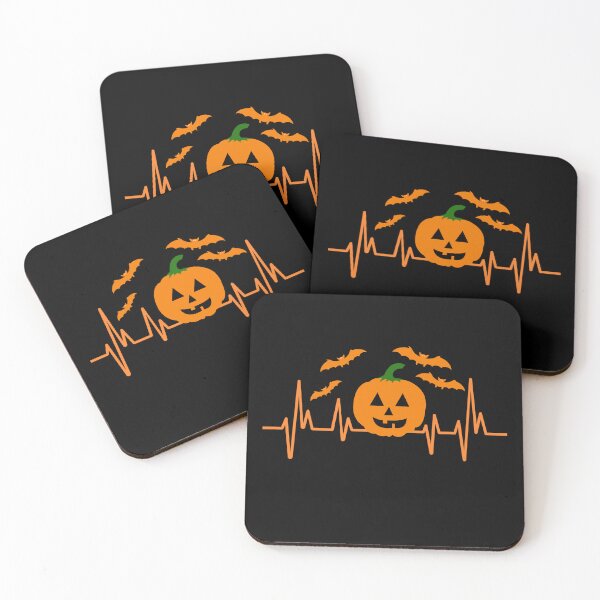 Item preview, PUMPKIN HEARTBEAT HALLOWEEN designed and sold by ZhacoysDesignz.