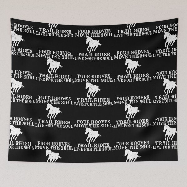 Item preview, Four Hooves Move The Soul Trail Rider Live For The Soul designed and sold by Kevins16.