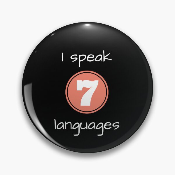 Item preview, I speak 7 languages designed and sold by creative4house.