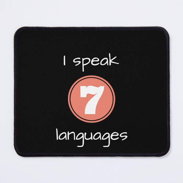 Item preview, I speak 7 languages designed and sold by creative4house.