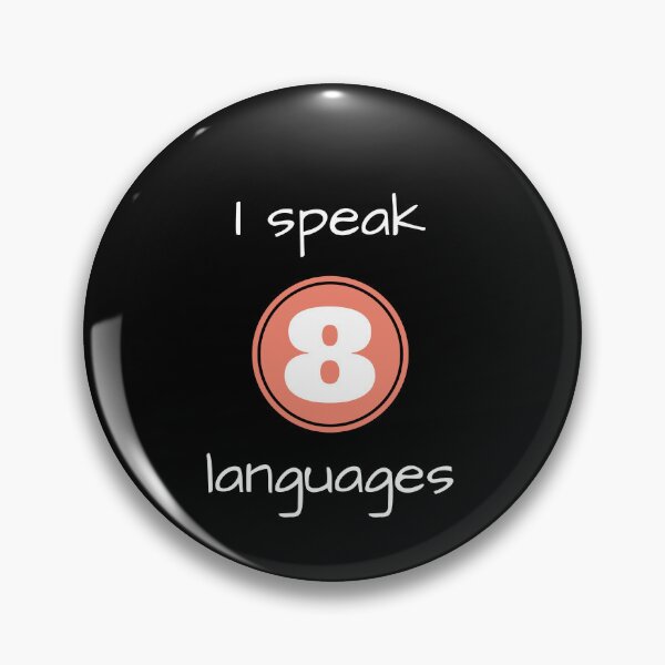 Item preview, I speak 8 languages designed and sold by creative4house.