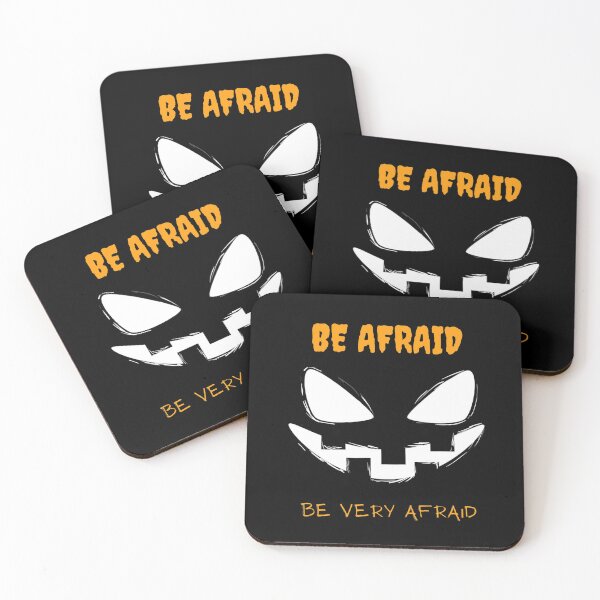 Item preview, Halloween Be Afraid Pumpkin Face designed and sold by Susan Link.