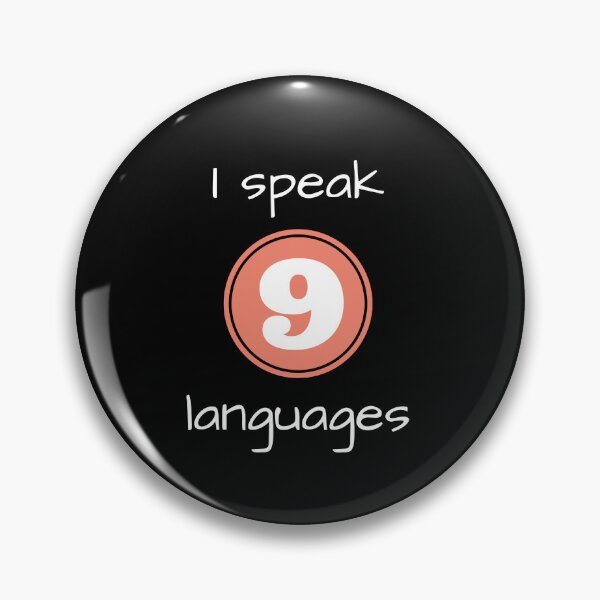 Item preview, I speak 9 languages designed and sold by creative4house.