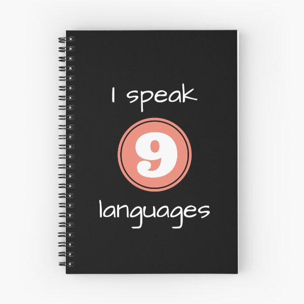 Item preview, I speak 9 languages designed and sold by creative4house.