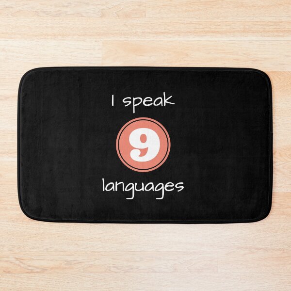 Item preview, I speak 9 languages designed and sold by creative4house.