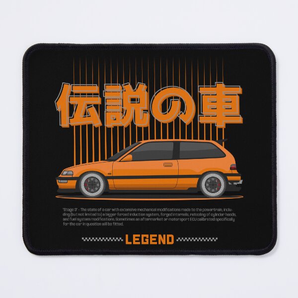 Item preview, Midnight Racer Orange Kanjo EF JDM designed and sold by goldentuners.