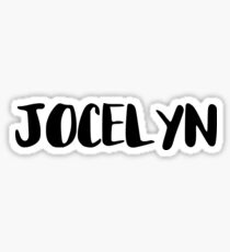 JOCELYN Sticker