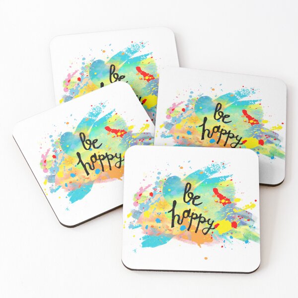 Item preview, BE HAPPY designed and sold by IsaCria.