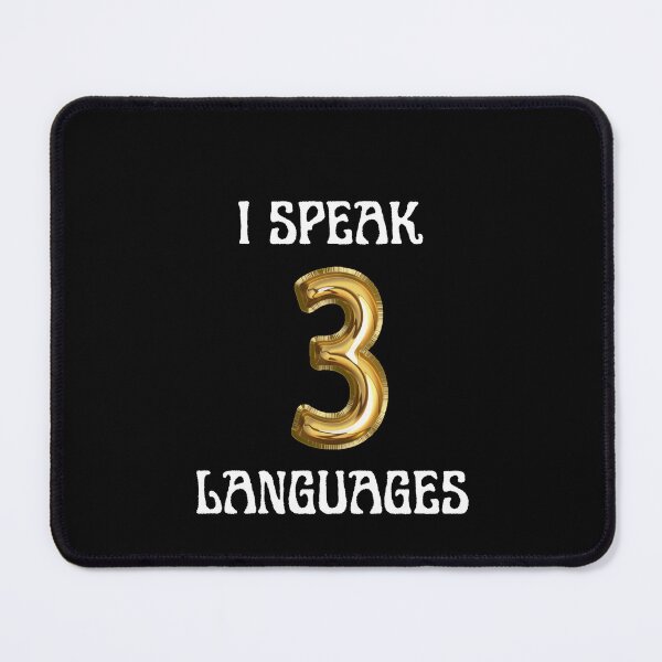 Item preview, I speak 3 languages - International translation day designed and sold by creative4house.