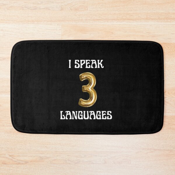 Item preview, I speak 3 languages - International translation day designed and sold by creative4house.