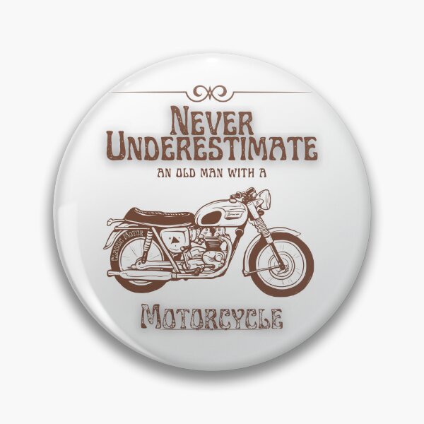 Item preview, Never Underestimate An Old Man With A Motorcycle / Motorcycle / Motocycler /Old Man designed and sold by Alexa5454.