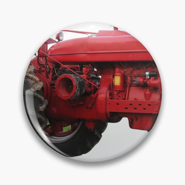 Item preview, Tractor Antique Red Vintage designed and sold by 8MooseNH.