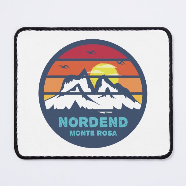 Item preview, Nordend Monte Rosa Mountain Swiss Alps - Hiking and Mountaineering designed and sold by Numero14.